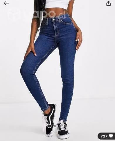 Jeans topshop modelo Jamie