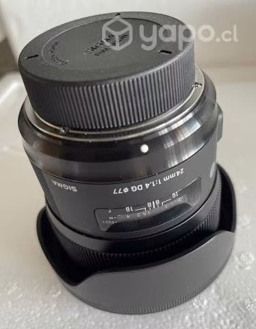 Lente Sigma 24mm 1.4 Dg
