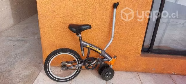 Bicicleta sin manillar