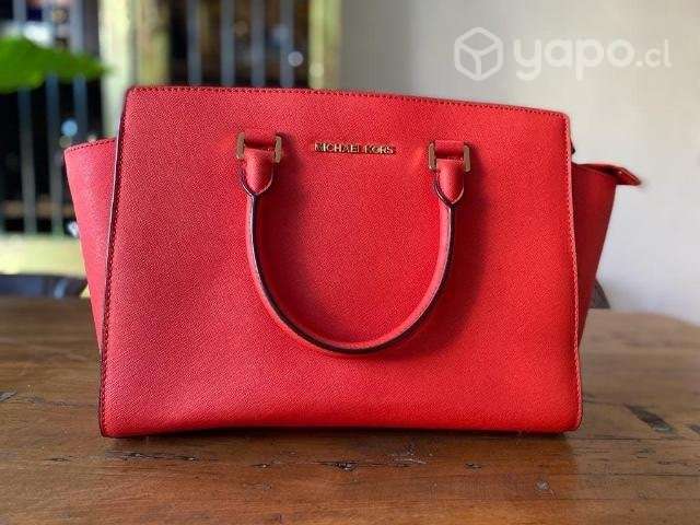 Cartera roja Michael Kors - Imagen 2