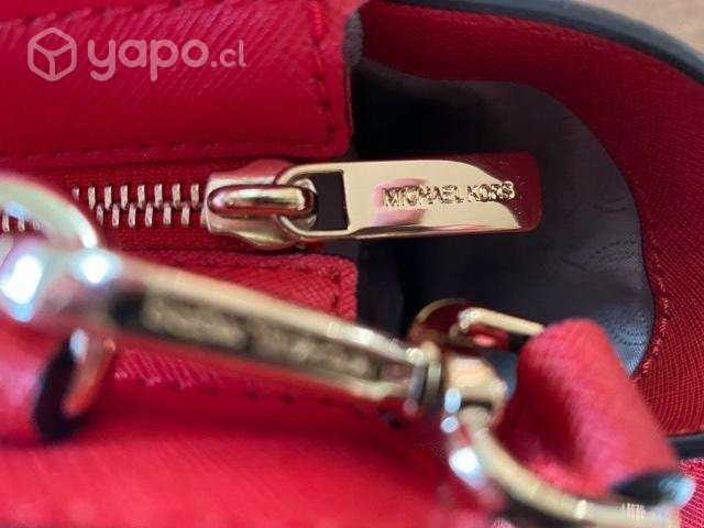 Cartera roja Michael Kors - Imagen 5