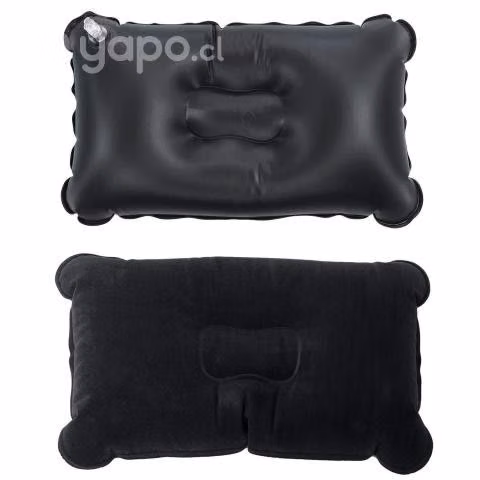 Colchon Inflable Auto Almohada con Compresor Negro