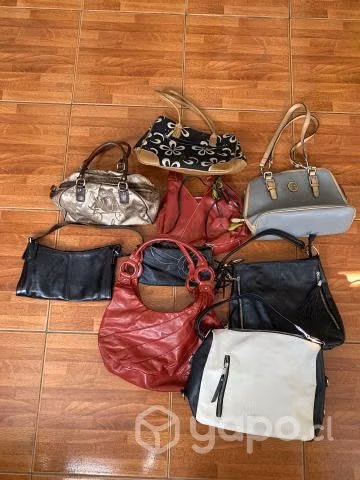 Oportunidad lote de 9 hermosas carteras.