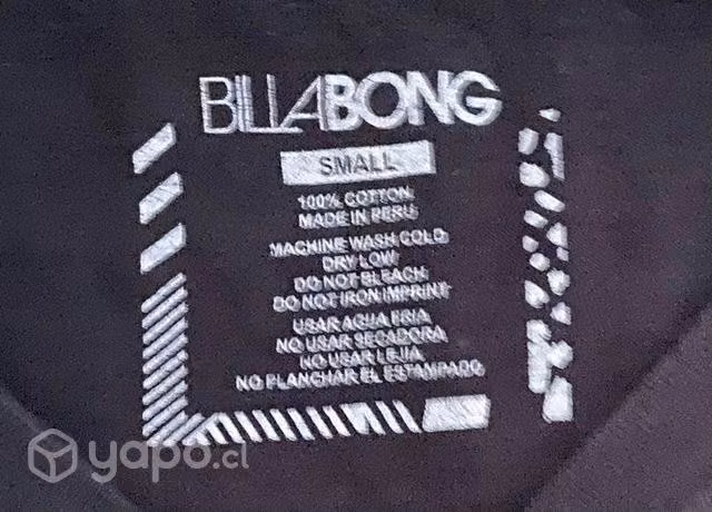 Polera BillaBong talla S (grande)
