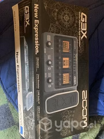 Pedal/Interfaz Zoom G3X