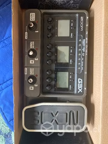 Pedal/Interfaz Zoom G3X
