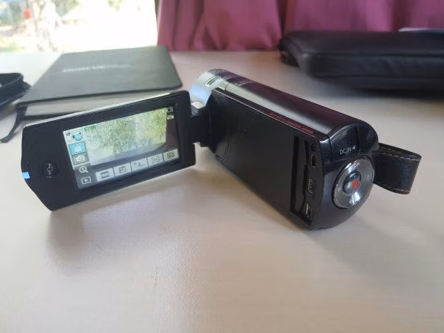 Cámara de video samsung pequena. Full HD