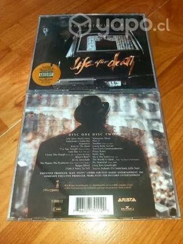 CD Rap Hip Hop Notorious Big - Life after death