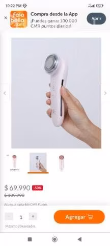 Rejuvenecedor facial para hombre y mujer original