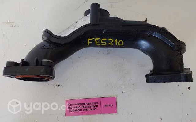 Tubo Intercooler Ford Ecosport 2020