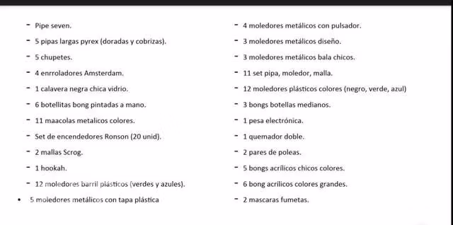 Pack de artículos