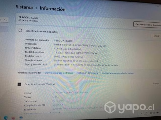 Notebook HP 13' - Imagen 3