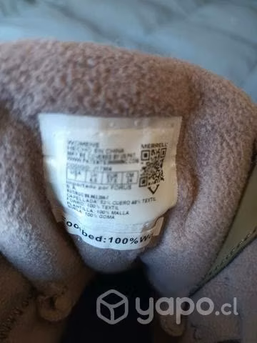Botín Merrell Original Mujer número 37 1/2