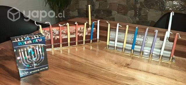 Hanukkiah Janucá Hanukkah- Sinaisefer Chile