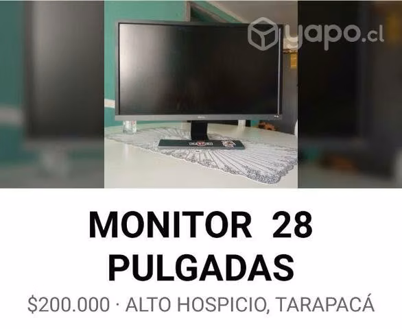 Monitor BenQ 4K 60Hz HDR 28 pulgadas