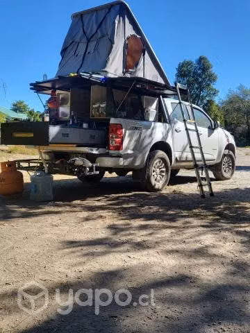 Carpa de techo + "camper"