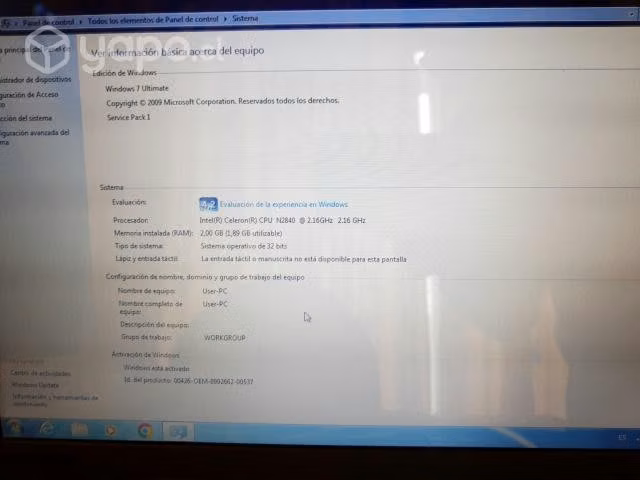 Notebook Lenovo Ideapad 100