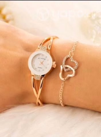 Juvenil y Elegante Reloj + Pulsera - Imagen 3