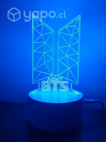 BTS lampara multicolor - Imagen 3