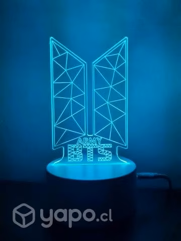 BTS lampara multicolor - Imagen 4