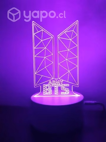 BTS lampara multicolor - Imagen 5