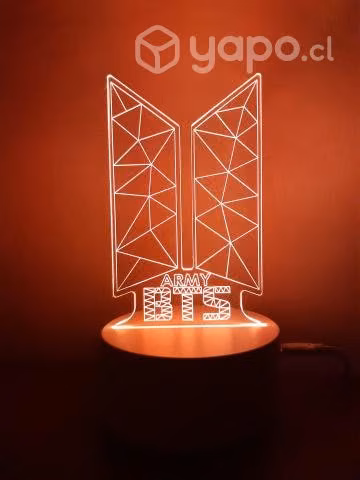BTS lampara multicolor - Imagen 6