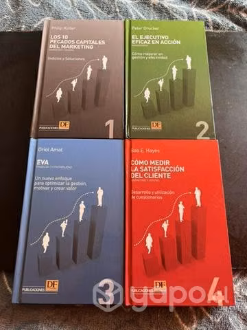 4 Libros colección Publicaciones Diario Financiero