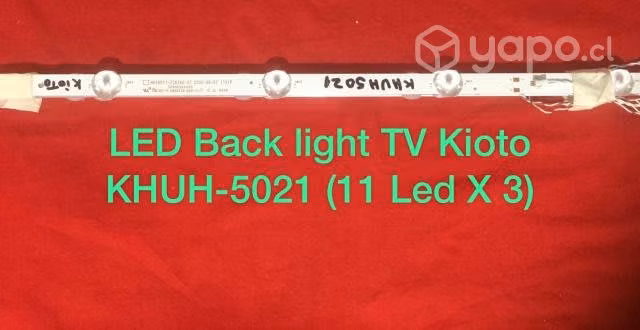 LED Back light TV KIOTO KHUH-5021 (11 Led x 3)