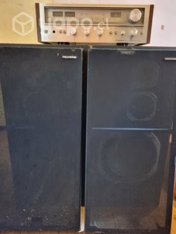 Pioneer sx580 con parlantes Pioneer cs-a7 alta fid