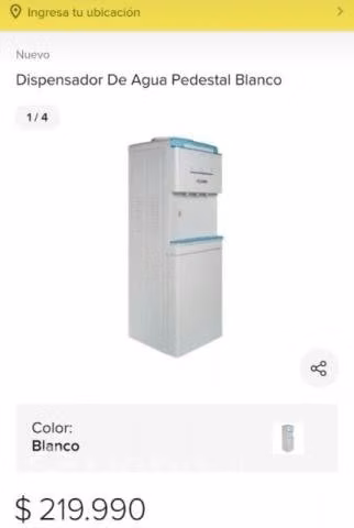 Dispensador de agua