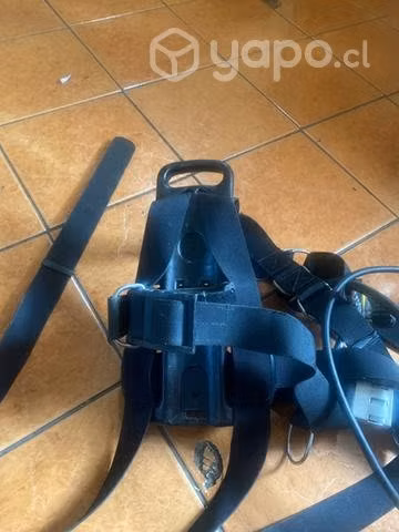 Arnés más soporte botella de buceo