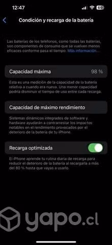 IPhone 13 blanco 128 gb