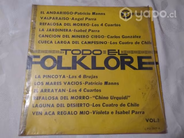 Mv64: vinilo todo el folklore vol. 1
