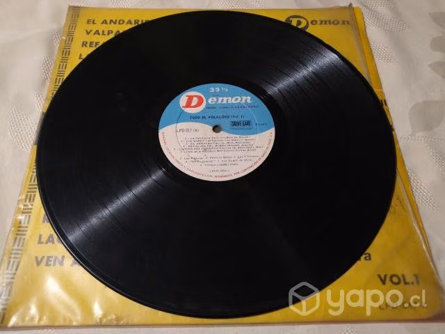 Mv64: vinilo todo el folklore vol. 1
