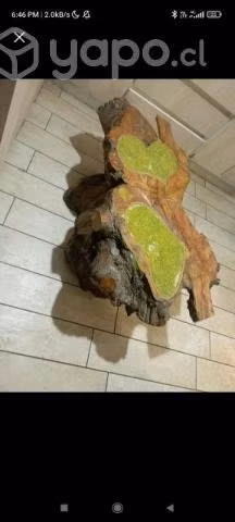 Mesa de centro rústica
