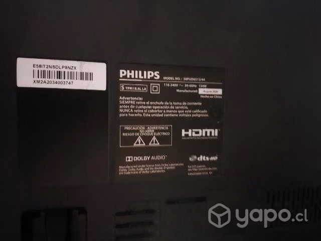 Smart tv philips 58