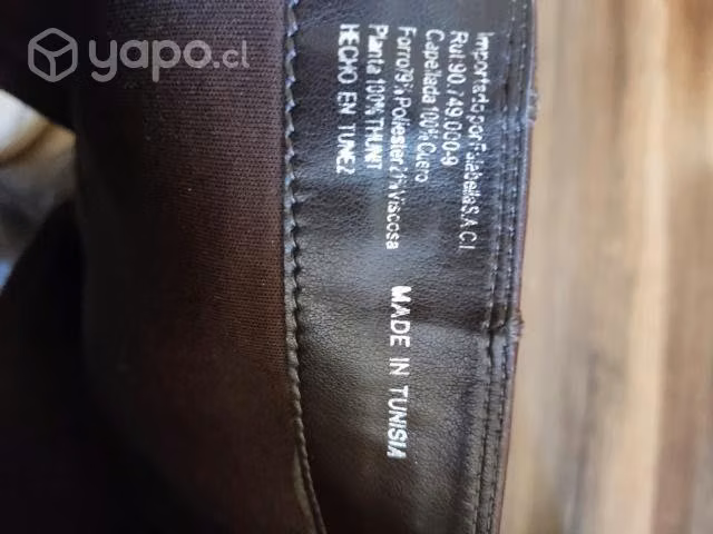 Botas número 40, de cuero poco uso - Imagen 4