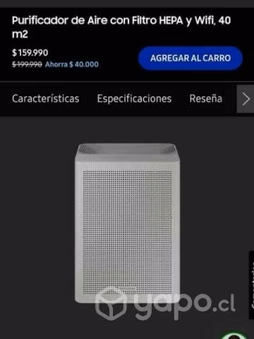 Purificador De Aire Samsung - Imagen 3