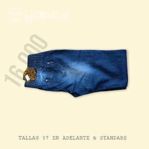 Ropa juvenil blue jeans mujer