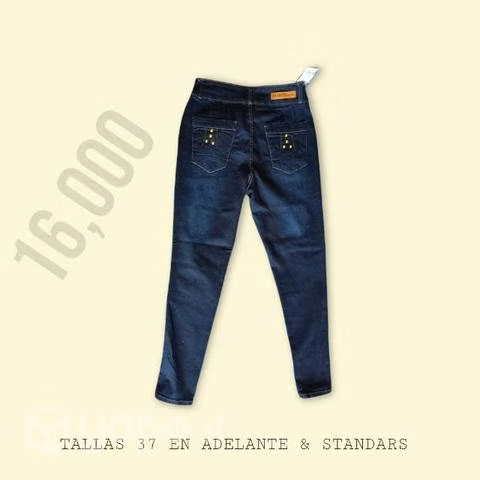 Ropa juvenil blue jeans mujer