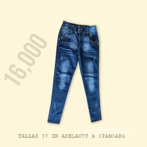 Ropa juvenil blue jeans mujer