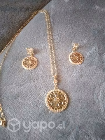 Conjunto baño de oro, excelente estado - Imagen 3