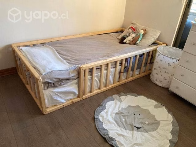 Cama Estilo Montessori 1 plaza