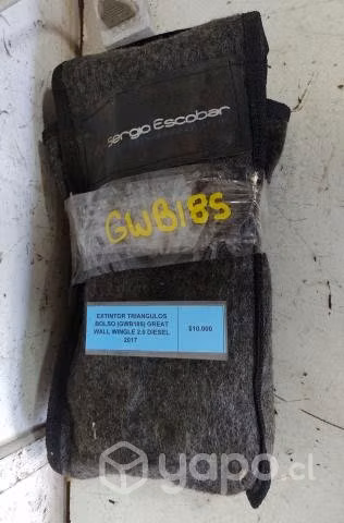 Extintor Triangulos Bolso (GWB185) Great Wall Win