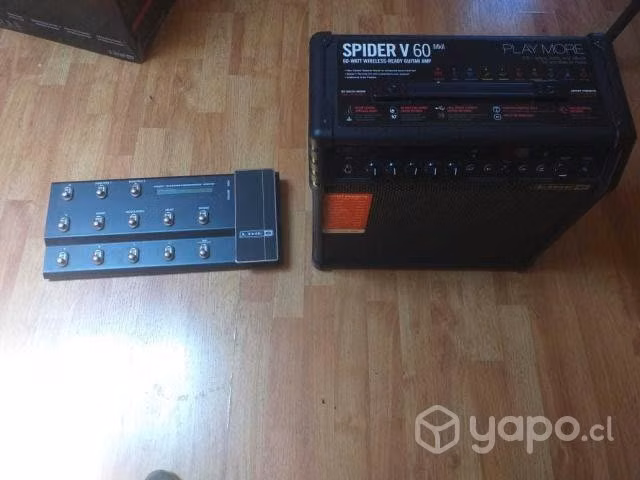 Amp. Line 6 Spider V60 MKII más pedal controlador - Imagen 5
