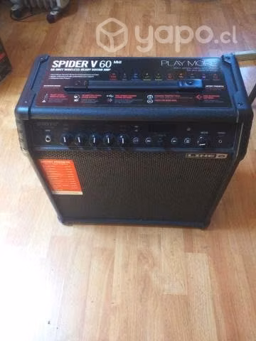 Amp. Line 6 Spider V60 MKII más pedal controlador - Imagen 4