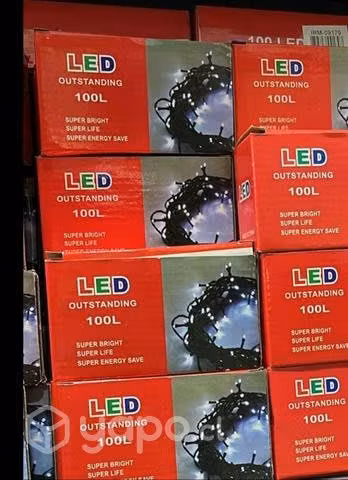 Guirnaldas Solares LED Navideñas 20 metros