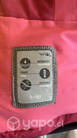 Parka Lippi modelo Taique impermeable