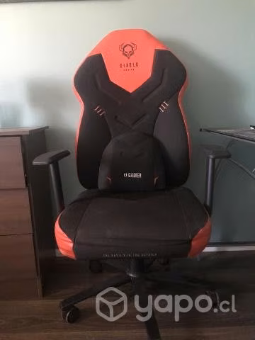 Silla gamer por renovación (con 1 solo detalle )