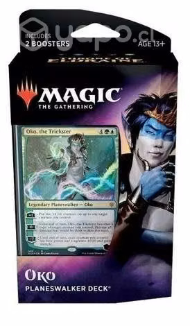 Cartas de magic Mazo planeswalker Eldraine Oko